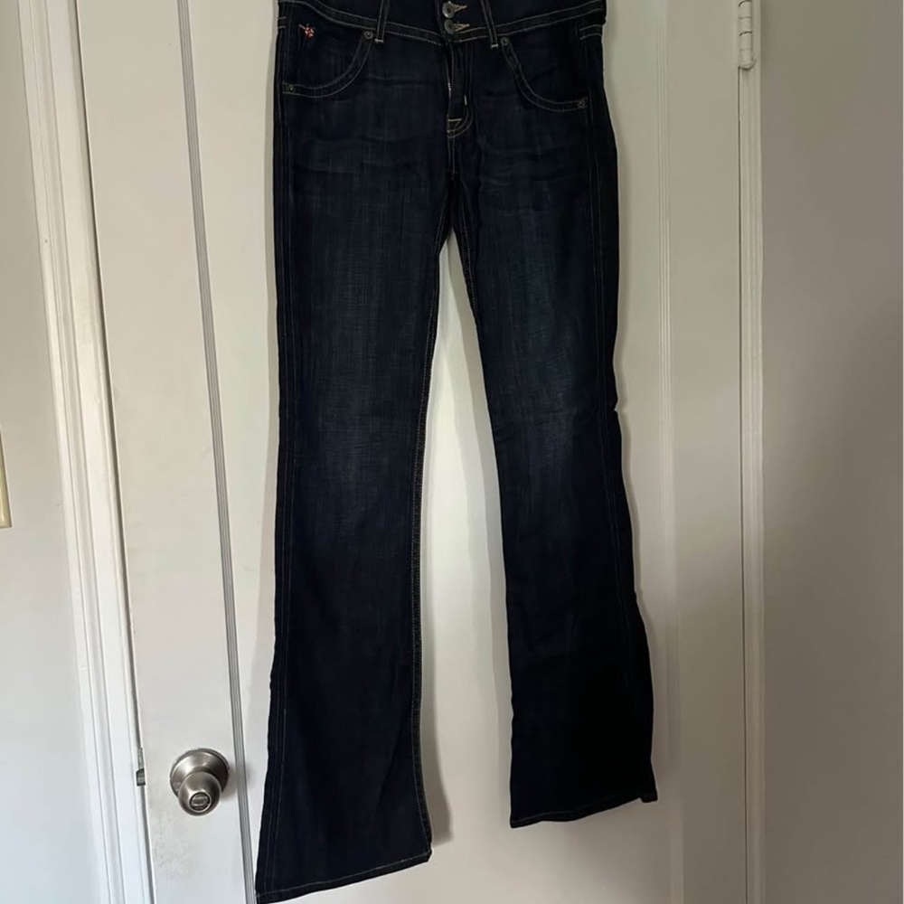 Hudson Jeans Dark Blue Flare Leg